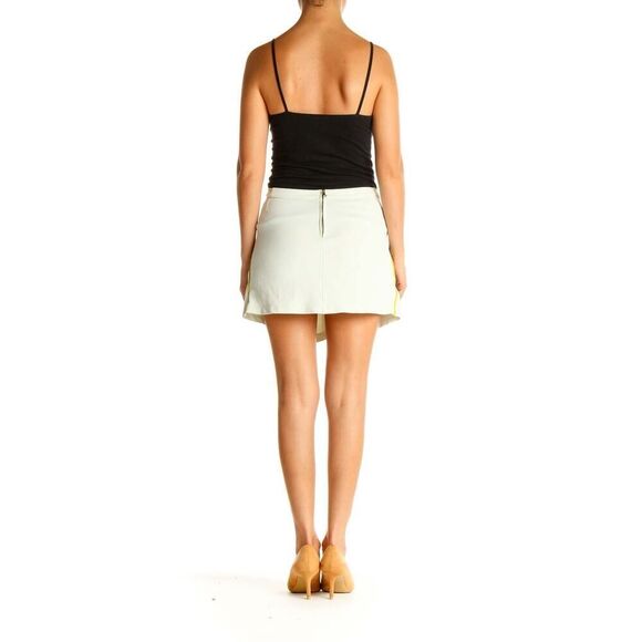 VTG 90 2000s y2k PRADA Skirt Tennis Golf Activewear Mini Pleated Logo Fitness - Picture 4 of 16